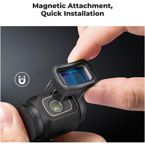 K&F Concept 1.2x Anamorphic Lens with Blue Coating for DJI Osmo Pocket 3 K&F Concept 1.2x Anamorphic Lens with Blue Coating for DJI Osmo Pocket 3